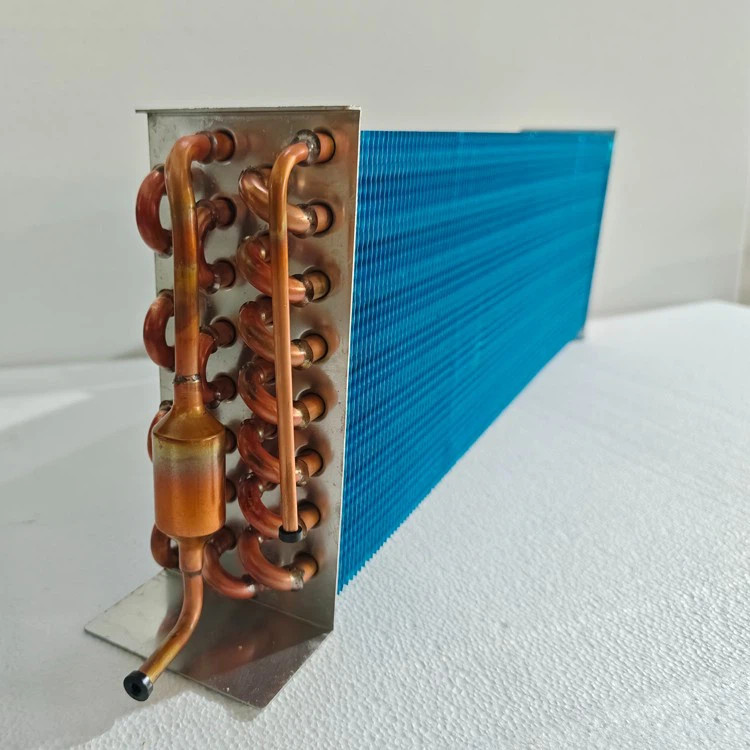 Copper Tube Aluminum Fin Serpentine Evaporator